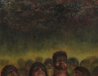 Burn.  Oil on Canvas.